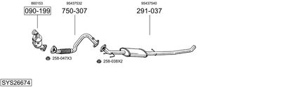 BOSAL SYS26674