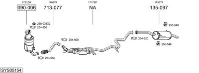 BOSAL SYS05154