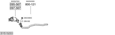 BOSAL SYS15253