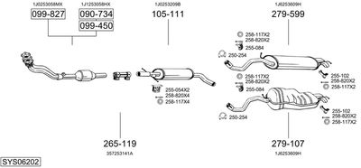 BOSAL SYS06202