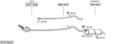 BOSAL SYS10422