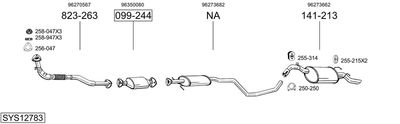 BOSAL SYS12783