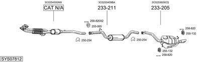 BOSAL SYS07812 BOSAL SYS07812
