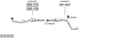 BOSAL SYS15722 BOSAL SYS15722