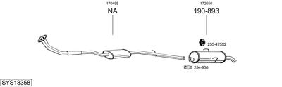 BOSAL SYS18358