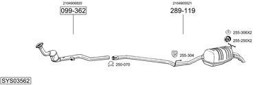 BOSAL SYS03562
