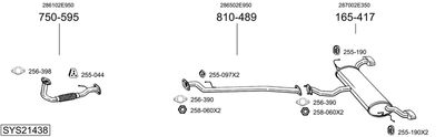 BOSAL SYS21438