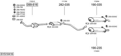 BOSAL SYS10416
