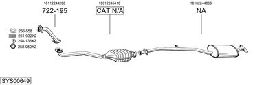 BOSAL SYS00649