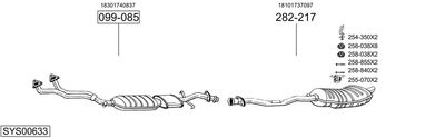 BOSAL SYS00633