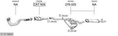 BOSAL SYS19800