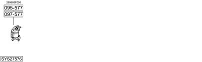 BOSAL SYS27576