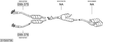 BOSAL SYS00756