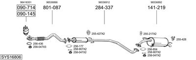 BOSAL SYS16806