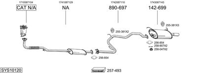 BOSAL SYS10120