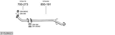 BOSAL SYS28023