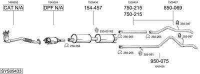 BOSAL SYS09433