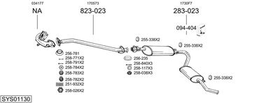 BOSAL SYS01130