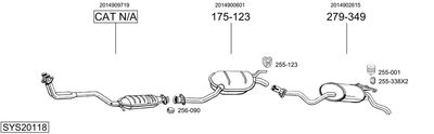BOSAL SYS20118