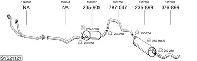 BOSAL SYS21121