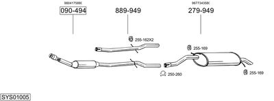BOSAL SYS01005