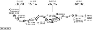BOSAL SYS20443