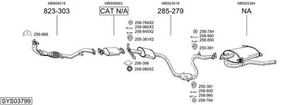 BOSAL SYS03799