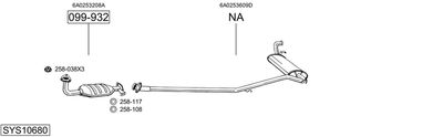 BOSAL SYS10680