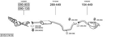 BOSAL SYS17419