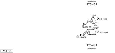 BOSAL SYS13186