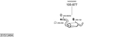 BOSAL SYS13494