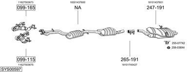 BOSAL SYS00597