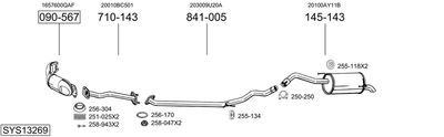 BOSAL SYS13269