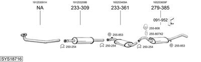 BOSAL SYS18716