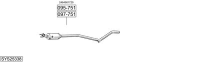 BOSAL SYS25338