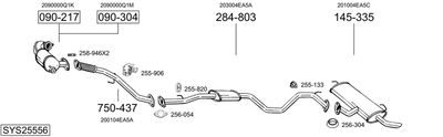 BOSAL SYS25556