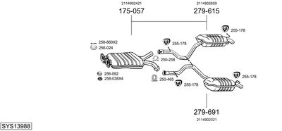 BOSAL SYS13988