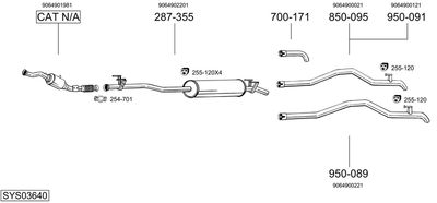 BOSAL SYS03640
