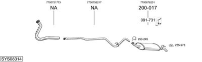 BOSAL SYS08314