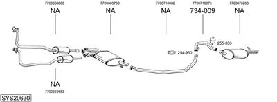 BOSAL SYS20630