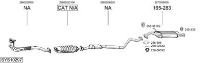 BOSAL SYS10297