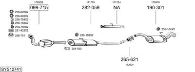 BOSAL SYS12741