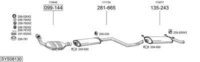 BOSAL SYS08130