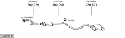 BOSAL SYS28715