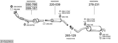 BOSAL SYS22503