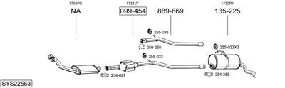 BOSAL SYS22563
