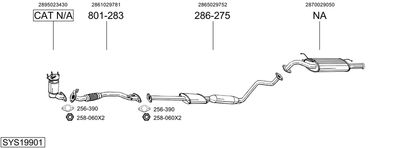 BOSAL SYS19901