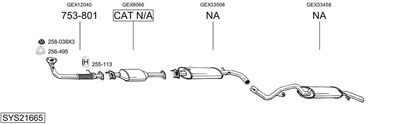 BOSAL SYS21665