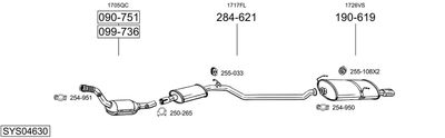BOSAL SYS04630
