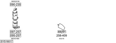 BOSAL SYS16017